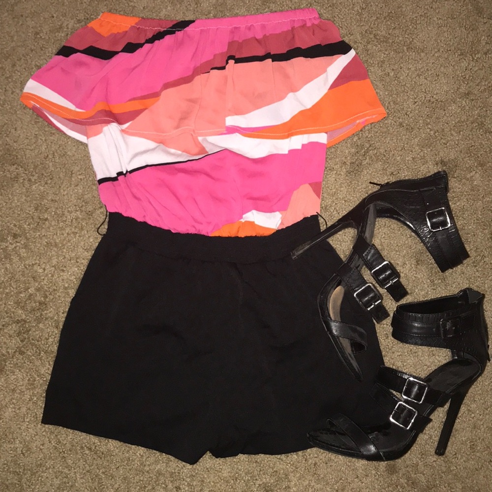 Multi Colored Romper